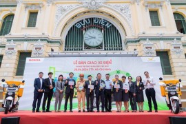 Honda Việt Nam và Bưu điện Việt Nam mở rộng hợp tác trong Dự án Sử dụng xe điện giao hàng
