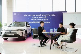 Toyota Việt Nam 23 năm tổ chức thi tay nghề toàn quốc