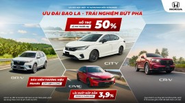 Honda Việt Nam triển khai ưu đãi hấp dẫn trong tháng 5/2025