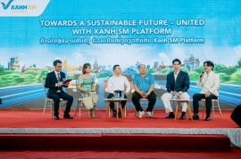 Mở Xanh SM Platform tại Lào và bán chính thức VinFast VF 3, VF 5