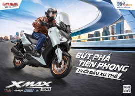 Yamaha XMAX 300 chính thức ra mắt thị trường Việt Nam