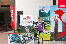 GIVI Việt Nam chào đón tay đua trẻ Giovanni Lava – Đam mê được nuôi lớn bằng cả một hành trình