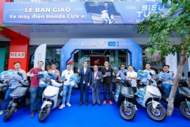 Honda CUV e: chính thức bàn giao đến những khách hàng tại TP. Hồ Chí Minh