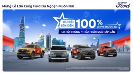 Ford Việt Nam triển khai loạt ưu đãi cho khách hàng trong tháng 9