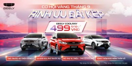 Sở hữu Geely Coolray chỉ từ 499 triệu đồng