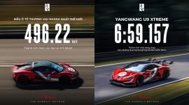 YANGWANG U9 Xtreme lập kỷ lục thế giới tốc độ tối đa 496,22 km/h