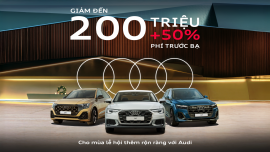 Audi Việt Nam ra mắt gói hỗ trợ tài chính đặc biệt lên đến 315 triệu đồng