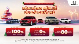 Honda Việt Nam tung ưu đãi lớn cuối năm, đồng loạt khuyến mại và hỗ trợ đổi xe mới