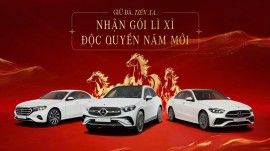 Mercedes-Benz Việt Nam tung ưu đãi đầu năm: Gói lì xì độc quyền áp dụng cho nhiều dòng xe từ tháng 1–2/2026