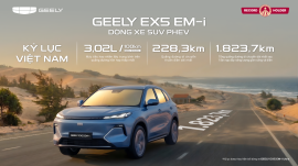 Geely Việt Nam ra mắt bộ đôi EX5 EM-i và EX2