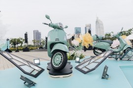 80 năm lịch sử Vespa tái hiện tại TP. Hồ Chí Minh
