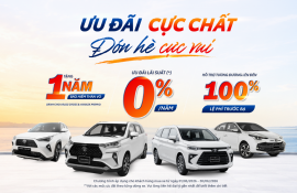 Toyota Việt Nam bán gần 6000 xe trong Tháng 6/2026