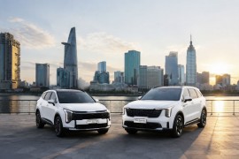 Kia hoàn thiện dải SUV Hybrid tại Việt Nam với New Sportage và New Sorento