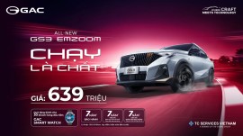 GAC GS3 EMZOOM ra mắt tại Việt Nam, giá 639 triệu đồng