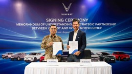 VinFast và Gowa Motor hợp tác mở rộng đại lý xe điện tại Indonesia