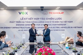 TC Group bắt tay VGX phát triển hạ tầng trạm sạc cho xe điện tại Việt Nam