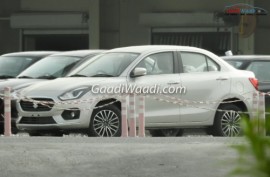 Lộ ảnh Suzuki Swift phiên bản sedan sắp ra mắt