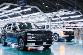 Hyundai Palisade Hybrid chính thức bàn giao tới tay khách hàng Việt