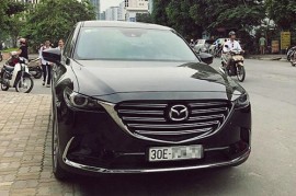 Bắt gặp Mazda CX-9 2017 ra biển trắng tại Việt Nam