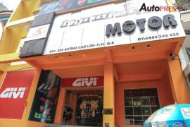 Motor2k trở thành đại lý phân phối chính hãng của Givi tại Việt Nam