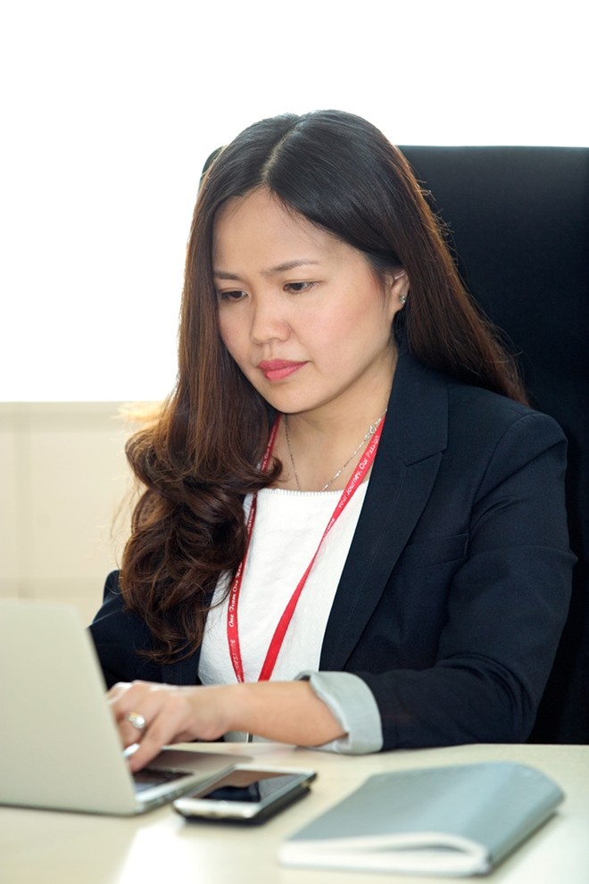 Chị Dương An Giang, Giám đốc tài chính – nhân sự Bridgestone Việt Nam