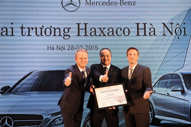Khai trương Mercedes-Benz Haxaco tại Hà Nội