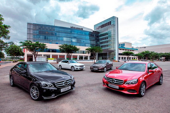 Các mẫu xe Mercedes-Benz đồng loạt tăng giá