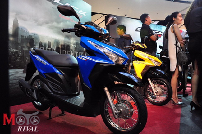 Honda Click 2016 Thái Lan giá 315 triệu VNĐ với 3 màu tùy chọn   MuasamXecom