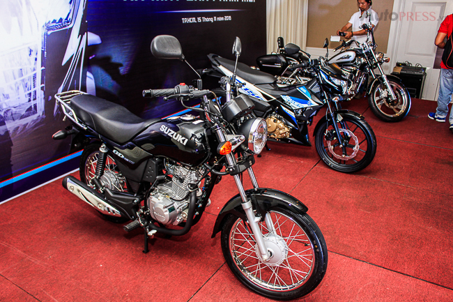 Suzuki Việt Nam ra mắt GD110 và GZ150A có giá 6399 triệu đồng