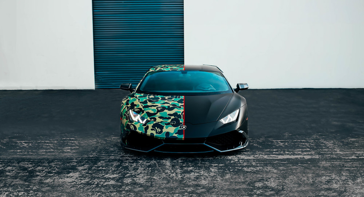 Lamborghini Huracan độ decal
