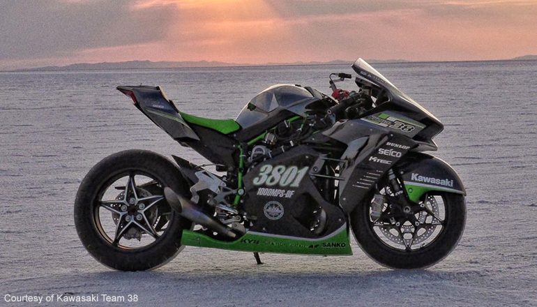 Kawasaki Ninja H2 sẽ lập kỷ lục tốc độ mới tại Bonneville Speed Week