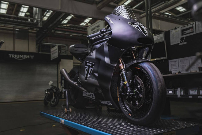 Triumph 765 Moto2 2019 lộ diện, đối thủ run rẫy