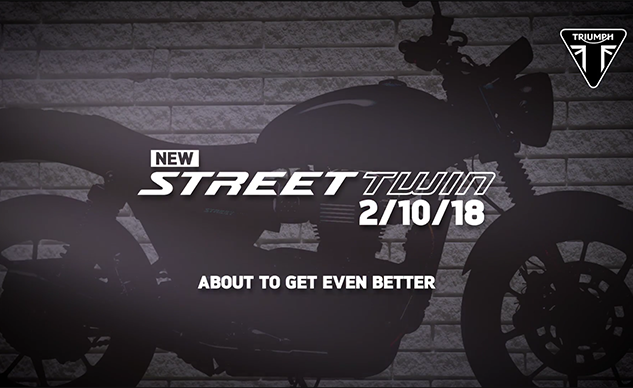 Bộ đội Triumph Street Twin và Street Scrambler 2019 sắp được ra mắt