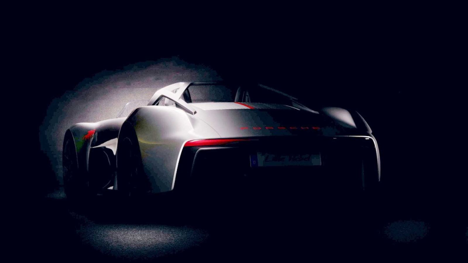 Porsche lần đầu tiết lộ hình ảnh siêu xe đua hoàn toàn mới