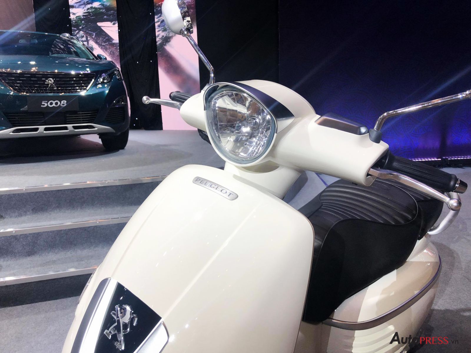 Peugeot Django xe máy kiểu Pháp được lắp ráp tại Thaco