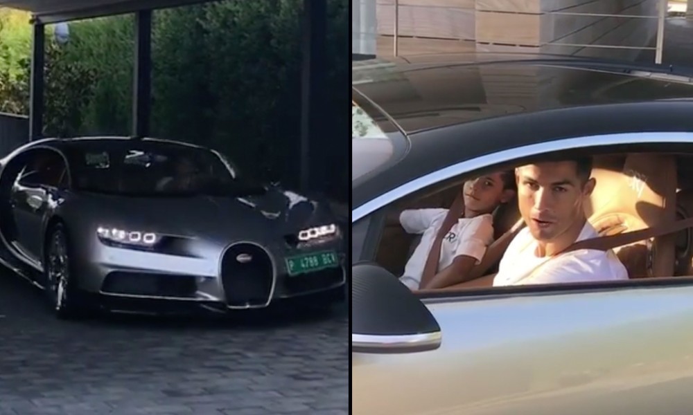 Cristiano Ronaldo xuất hiện trên đường phố Anh bằng chiếc Lamborghini Urus